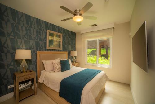 Ένα ή περισσότερα κρεβάτια σε δωμάτιο στο Miramar 4E 3 bdr Ocean View in Los Suenos