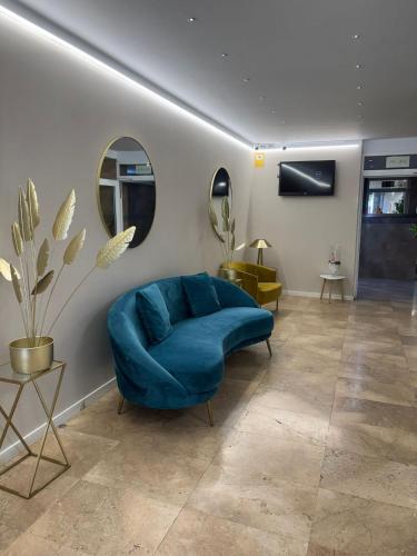 Χώρος καθιστικού στο VTZ Hotel Plaza España