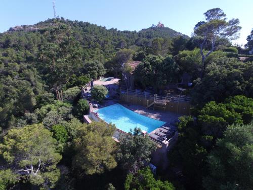 Příroda nedaleko vily