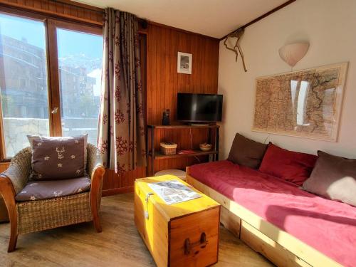 Tignes : Appartement 2 pièces 41m², 500m des pistes, balcon sud/ouest, wifi, 4-5 pers.