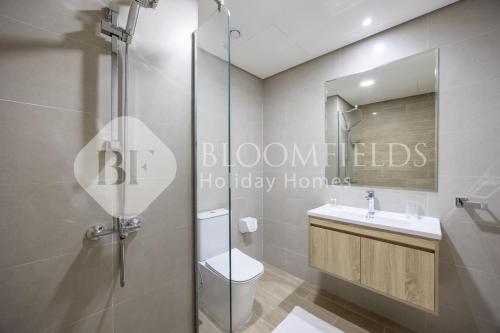 Koupelna v ubytování Bloomfields Executive 1br Rukan