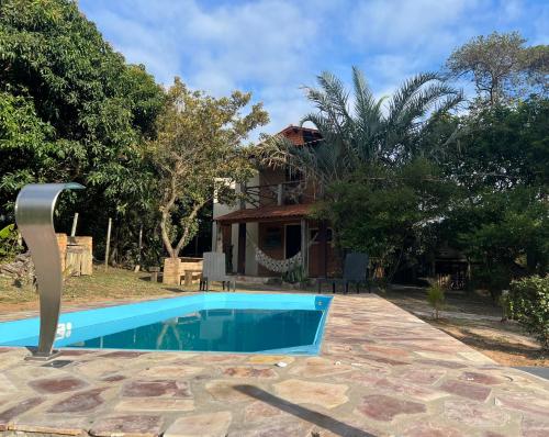Πισίνα στο ή κοντά στο Recanto Pitanga