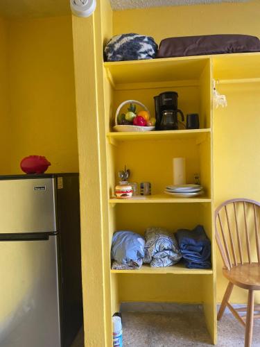 Køkken eller tekøkken på Junio y Lily House