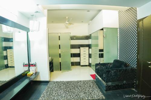 Posezení v ubytování Dreamanor Blissful Stay Amritsar