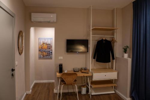 Μια τηλεόραση ή/και κέντρο ψυχαγωγίας στο Sette Vele Rooms