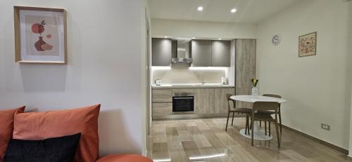 Η κουζίνα ή μικρή κουζίνα στο Lux Matera