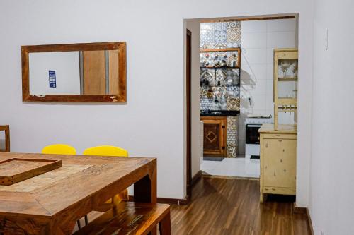 Η κουζίνα ή μικρή κουζίνα στο Casa Manacah - casa em Tiradentes