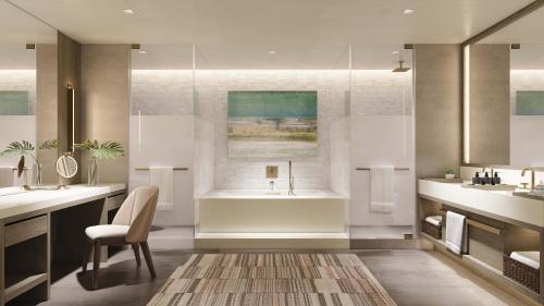 Koupelna v ubytování Grand Hyatt Grand Cayman Resort and Spa