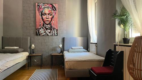 Postel nebo postele na pokoji v ubytování HostelChe Hostel