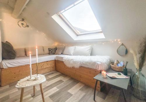 Litchi lovely loft with AC rue du Paquier