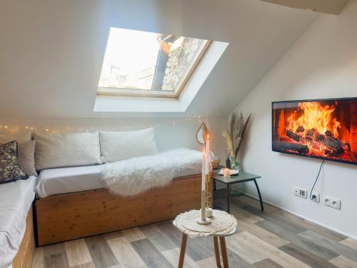 Litchi lovely loft with AC rue du Paquier