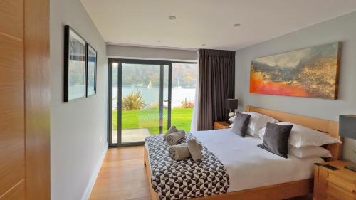 Ένα ή περισσότερα κρεβάτια σε δωμάτιο στο Ancarva