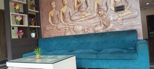 Hotel Seth Villas的休息区