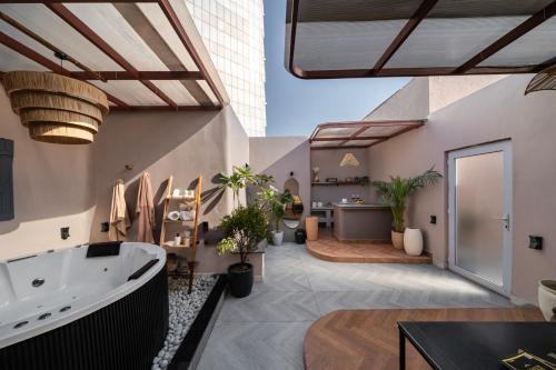 Koupelna v ubytování Nook By Zipcode