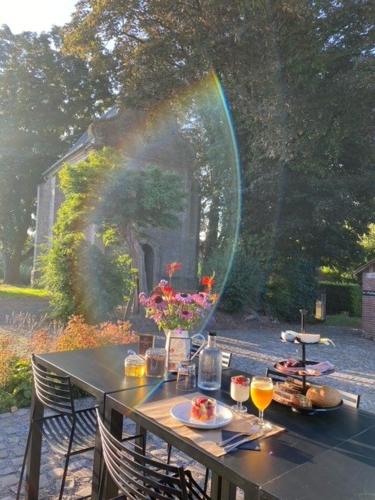 Zahrada ubytování B&B Amelhof