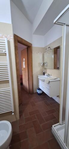 Koupelna v ubytování Cecco di Nara