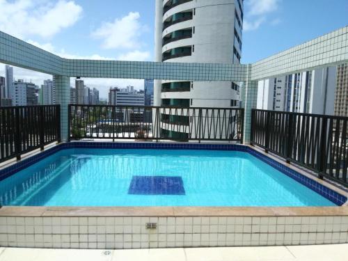 Bazén v ubytování Boa Viagem flat nebo v jeho okolí