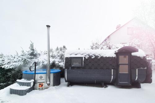 Billede fra billedgalleriet på Luxus-Ferienhaus mit Sauna, Hot Tub und grandiosem Panorama i Winterberg