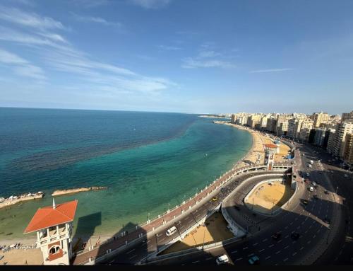 الاسكندريه برج زمزم 45 بحر مباشر