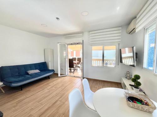 Et opholdsområde på Apartamento Caravaca