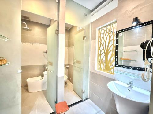 Koupelna v ubytování 69's Hometel - Bonnie