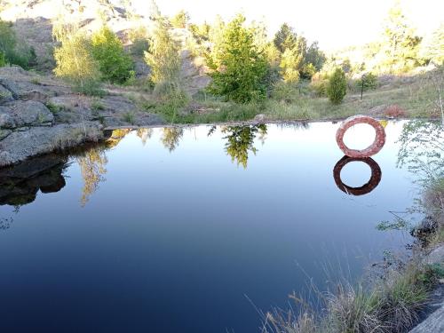 Natuurlandschap vlak bij het aparthotel