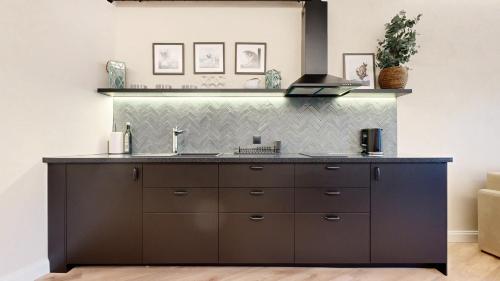 Η κουζίνα ή μικρή κουζίνα στο tARTu Stays at City Center