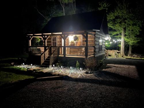 Zahrada ubytování Home Sweet Home Cabin