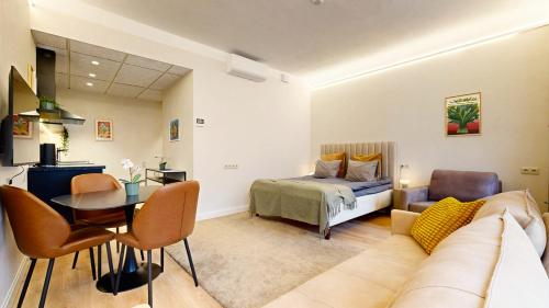 Χώρος καθιστικού στο tARTu Stays at City Center