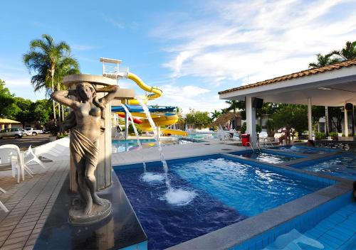 Πισίνα στο ή κοντά στο LAGOA QUENTE FLATS