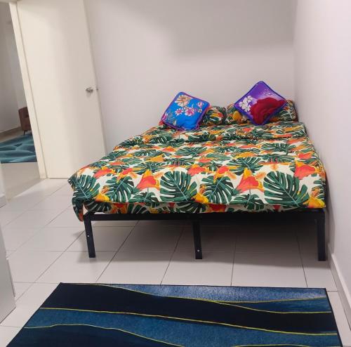 Postel nebo postele na pokoji v ubytování Halia Homestay