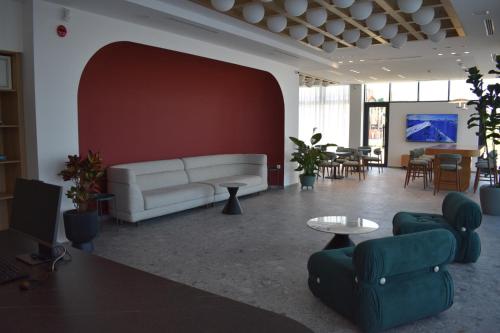 TV/trung tâm giải trí tại Hotel Mooma