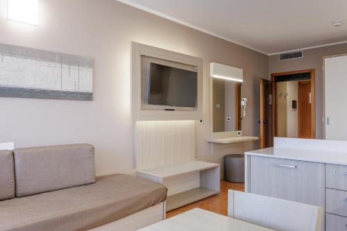 Χώρος καθιστικού στο Residence all'Adige