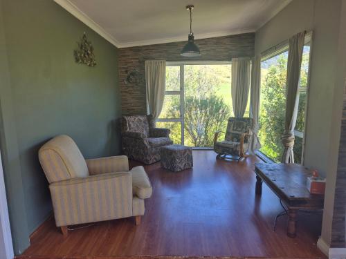 Posezení v ubytování Quarry Corner