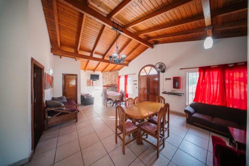 Posezení v ubytování Casa Villa del Lago