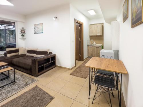 Η κουζίνα ή μικρή κουζίνα στο Alexandria Lux Apartments