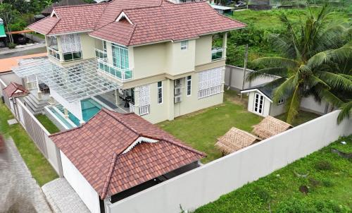 Budova, kde se vila nachází