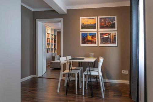 Posezení v ubytování Boutique Hotel Zum grünen Baum