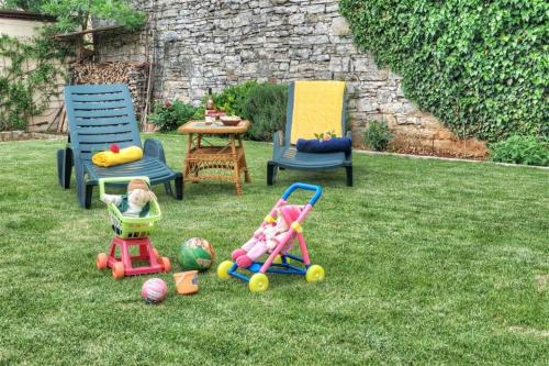 Zahrada ubytování Villa Maria