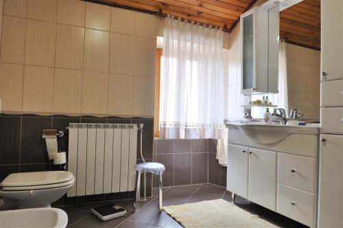 Koupelna v ubytování Villa Maria