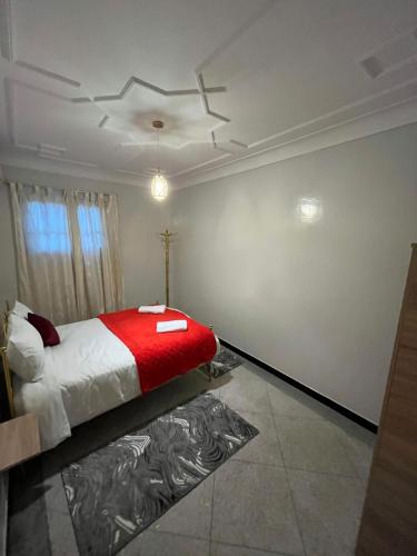 Postel nebo postele na pokoji v ubytování MarrakLuft