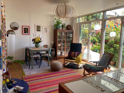 Et opholdsområde på Casita Equipada Cerro Bellavista