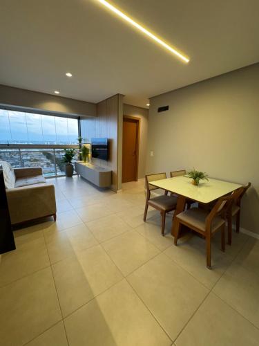 Ein Sitzbereich in der Unterkunft Espetacular Athenas Future