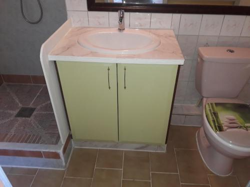 Koupelna v ubytování Fleurs des îles