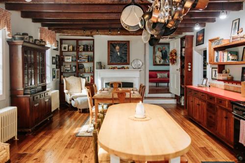 Posezení v ubytování Lansdowne Manor