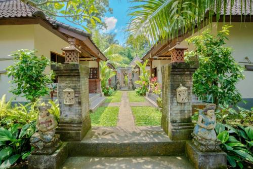 Zahrada ubytování Pondok Sayan Homestay