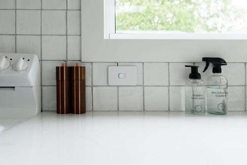 Kaffe- og tefaciliteter på Walter Street Retreat