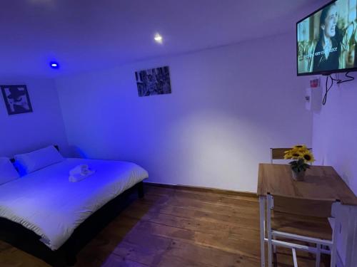 Postel nebo postele na pokoji v ubytování Confort Appart 2