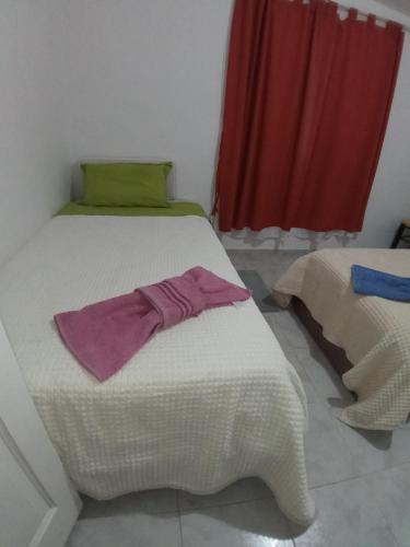 Postel nebo postele na pokoji v ubytování Casa Adelaida