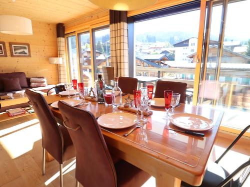 Les Gets - Appart 74m² Près du Centre avec Balcon et TV